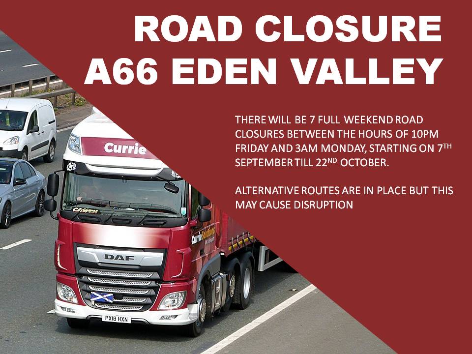 A66 Road Closure